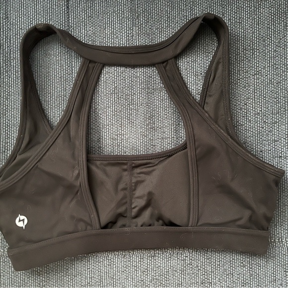 POPFLEX Classic Black Sports Bra - Picture 3 of 4